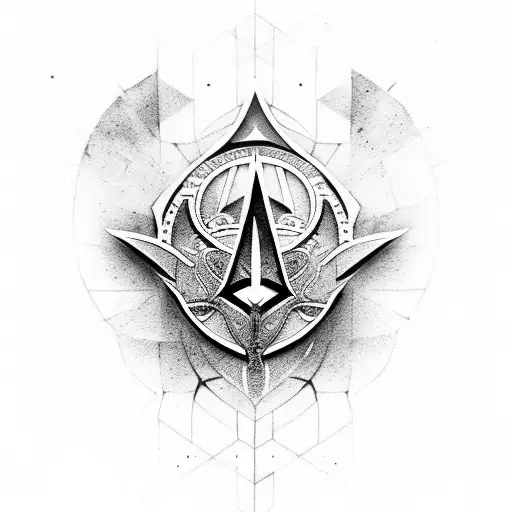 assassins creed symbol  tattoo design idea