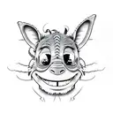 stitch Indiana Jones tattoo design idea