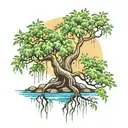 willow tree  tattoo design idea