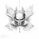icarus fall tattoo design idea