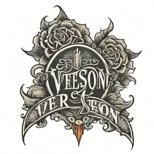 iverson name tattoo tattoo design idea
