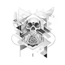 fat muse  tattoo design idea