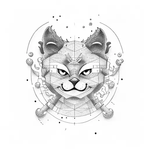 happiness is a construction tattoo design idea