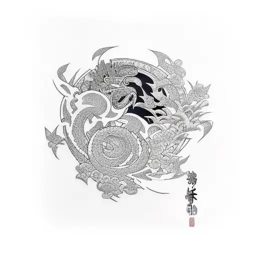 Tui and La tattoo design idea