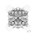 Webb telescope honeycomb  tattoo design idea