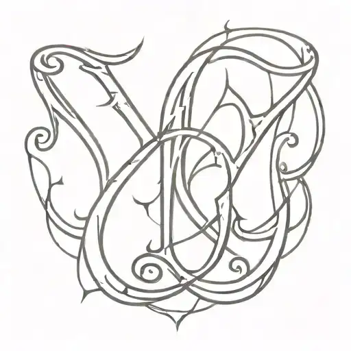 a m s & c letters gothic inspired tattoo tattoo design idea