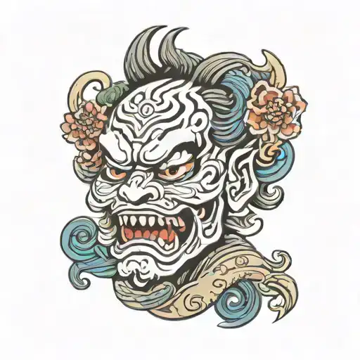 mourn tattoo design idea