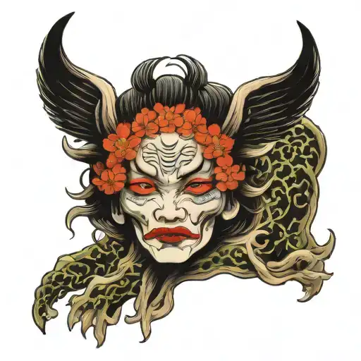 mourning the death of a mother tattoo design idea