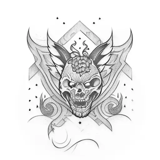 Tyler in fancy script tattoo design idea