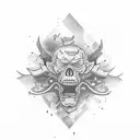 "Tyler" in fancy script tattoo design idea