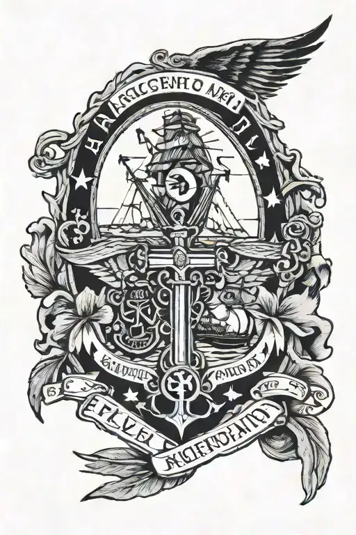 Argentina Falklands War 1982 1987 1992 tattoo design idea