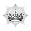 Queen's Crown tattoo design idea
