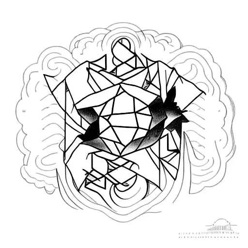 Create a tattoo inspired by Harry Styles' music that incorporates elements of nature tattoo design idea