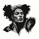 man in need of love  tattoo design idea