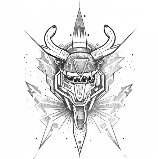 alex g "rocket" ram tattoo design idea