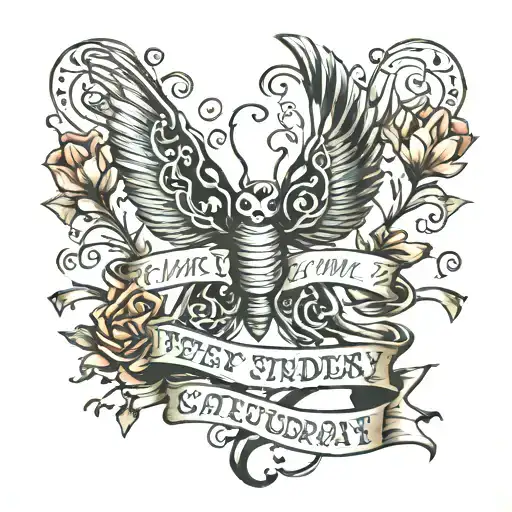 Quote tattoo "yesterday came suddenly" tattoo design idea