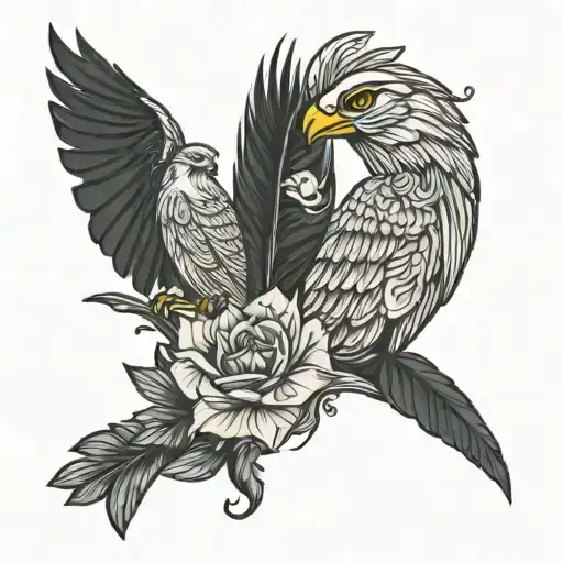 MINIMAL MATCHING COUPLE TATTOO tattoo design idea