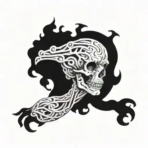 Alzheimer et charcot tattoo design idea