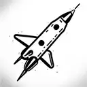 space shuttle tattoo design idea