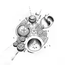 PINBALL tattoo design idea