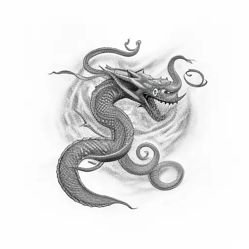 jormungandr  tattoo design idea