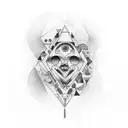 Create a tattoo design inspired by a Latin quote about the human mind tattoo design idea