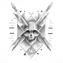 Create a tattoo design inspired by a Latin quote about the human mind tattoo design idea