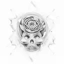 Create a tattoo design inspired by a Latin quote about the human mind tattoo design idea