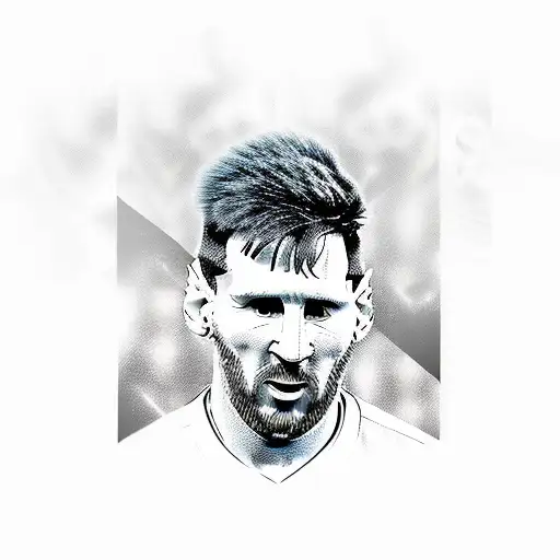 messi tattoo design idea