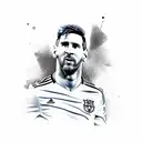 messi tattoo design idea