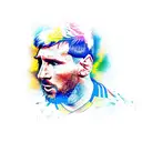 messi tattoo design idea