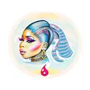 nicki minaj tattoo design idea