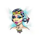 nicki minaj tattoo design idea