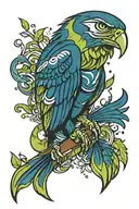 seahawks tattoo design idea