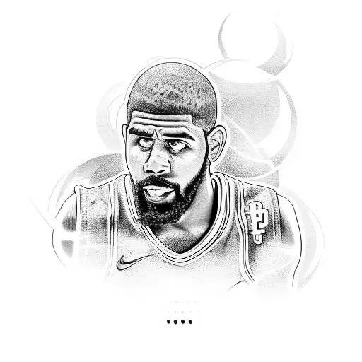 Kyrie Irving Basketball  tattoo design idea