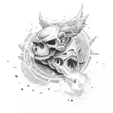 gamers  tattoo design idea