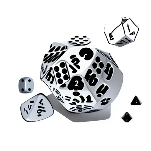 Dice tattoo design idea