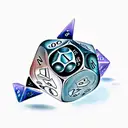 Dice tattoo design idea