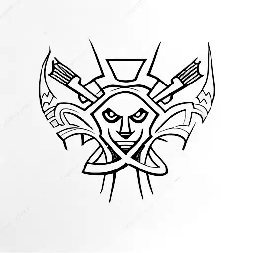 courage, strength, wisdom prayer tattoo design idea