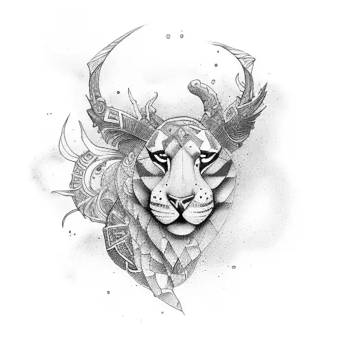 "courage serenity tattoo design idea