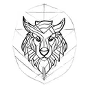 courage, strength, wisdom tattoo design idea