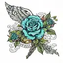 this too shall pass tattoo design idea