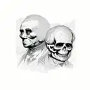 dead presidents tattoo design idea