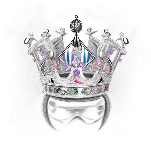 Queen's Crown tattoo design idea