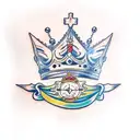 Queen's Crown tattoo design idea