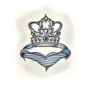 Queen's Crown tattoo design idea