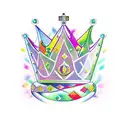 Queen's Crown tattoo design idea
