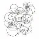 Breathe In. Breathe Out. Move On.  tattoo design idea