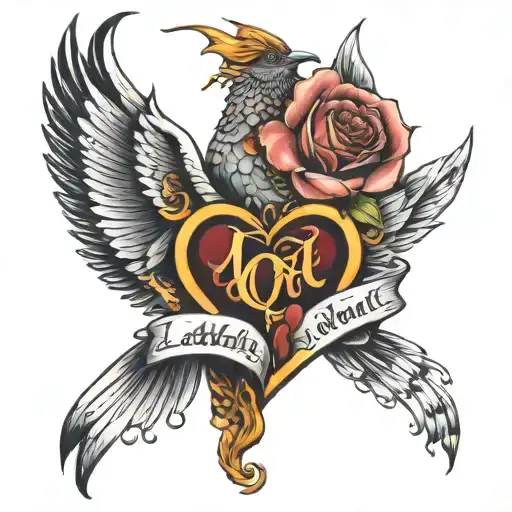 I'd rather have loyalty than love 'Cause love really don't mean jack (straight up) See love is just a feeling You can lo tattoo design idea