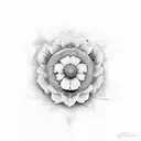 flor de maga tattoo design idea